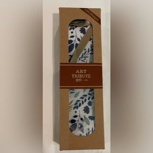 Art Tribute White Leave Camera Strap. New in Box.